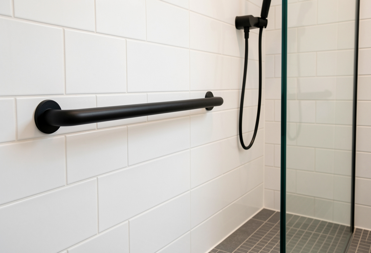 beautifully finished Accessible Bathroom Renovations interior